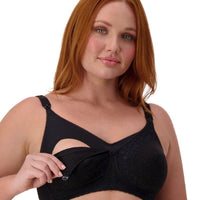 Triumph Lace Wire-free Maternity Bra - Black