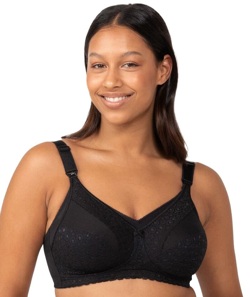 Wire Free in 42H Bra Size Comfort Strap and Multi Section Cups Bras