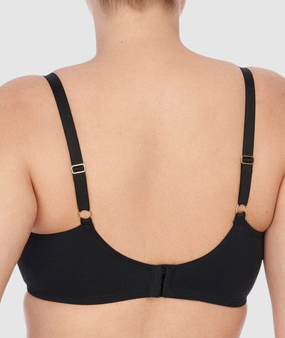 Natori Statement Supportive Full Figure Underwired Lace Bra - Black/Cafe Bras