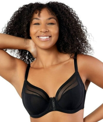 Parfait Shea Supportive Full Blast Plunge Bra - Black Bras