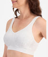 Playtex Comfort Revolution Contour Dot Wire-free 2 Pack Bra - Evening Blush/White Bras