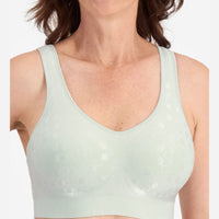 Playtex Comfort Revolution Contour Dot Wire-free Bra - Seafoam