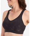 Playtex Comfort Revolution Contour Wire-free Bra - Black Bras