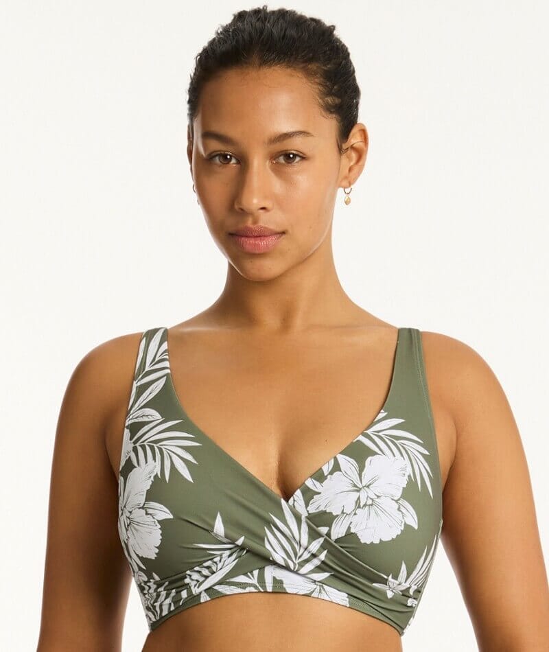 Khaki bikini top online