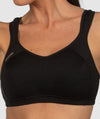 Shock Absorber Active Multisport Wire-Free Padded Support Bra - Black Bras
