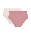 Sloggi Hikini 2 Pack Brief - Rose/Rosebloom Knickers