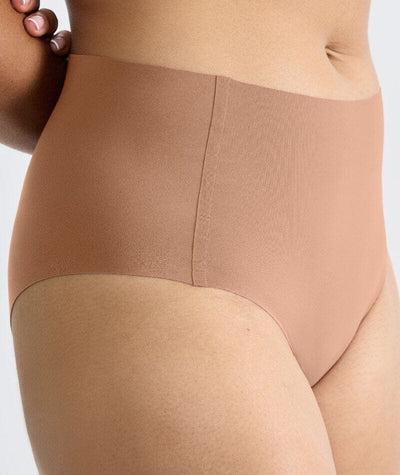 Sloggi ZERO Feel 2.0 High Waist Brief - Nostalgic Brown Knickers