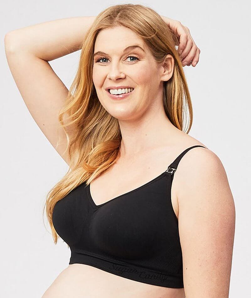 Motherhood Maternity Average Busted Seamless Maternity And Nursing Bra (A-D  Cup Sizes) 