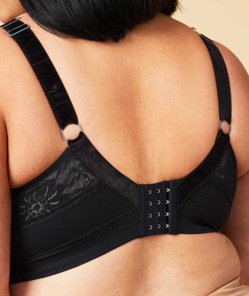 Comfort For You Luxe Seamfree Wirefree Bra Black
