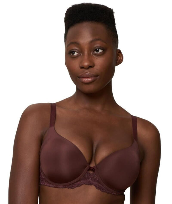 TRIUMPH Women's Wired Padded Bra, Decadent Chocolate, 32A : :  Clothing, Shoes & Accessories