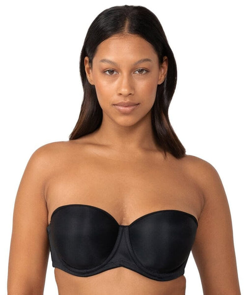 Curvy Couture Women's Smooth Strapless Multi-way Bra Cocoa 36h : Target