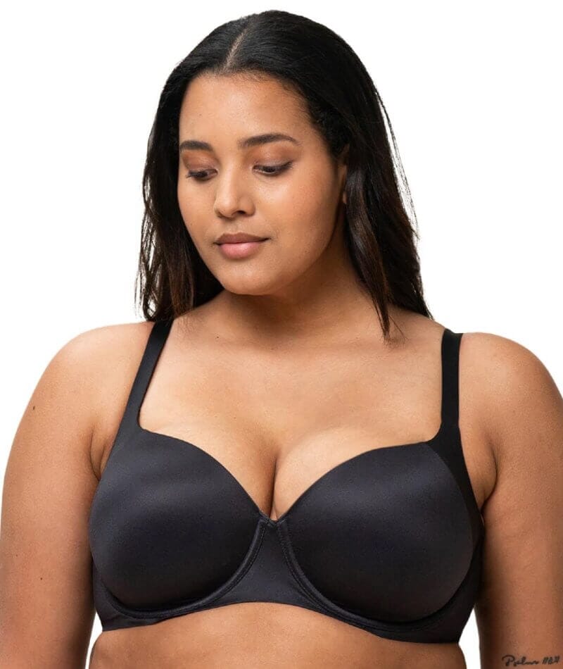 Body Make-Up Soft Touch T-Shirt Bra In black