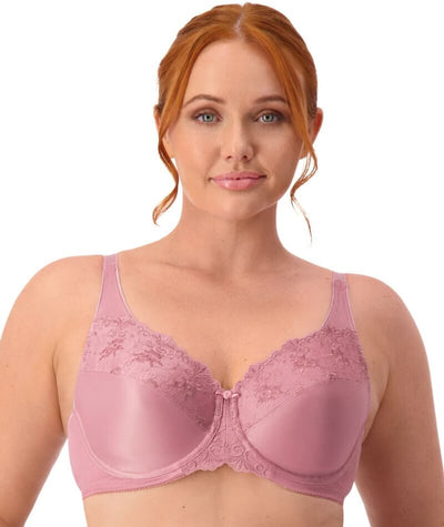 Triumph Embroidered Minimiser Bra 2 Pack - Rosebloom/Indian Summer Bras