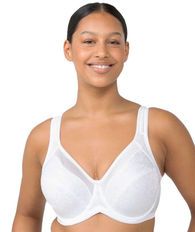 Buy DD+ White Cotton Comfort Support Bra - 40DD, Bras
