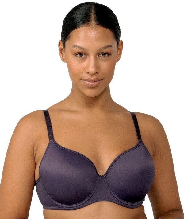 Triumph Gorgeous Luxury T-Shirt Bra - Ink Grey - Curvy Bras