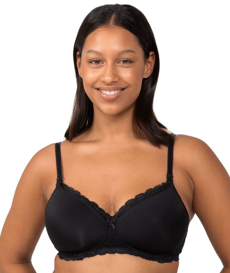 Maternity Lace Nursing Bra With Underwire Lingerie