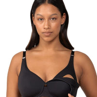 Triumph Gorgeous Maternity Padded Wire-free Bra - Black