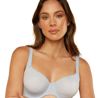 Triumph Harmony Spotlight Underwired Minimizer Bra - Eggshell Blue