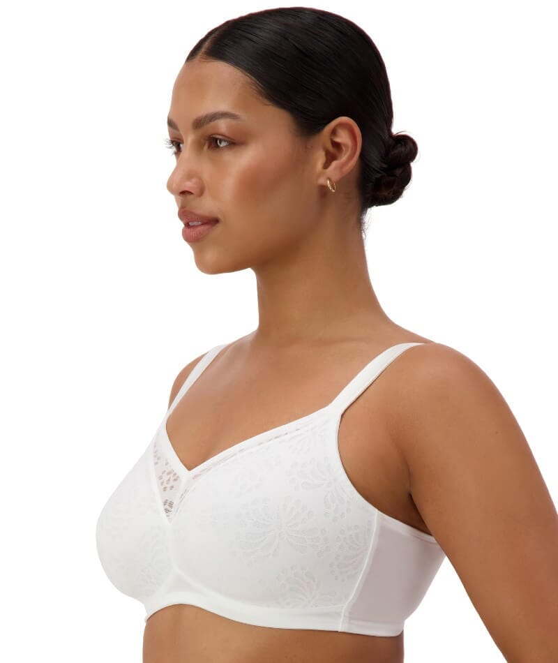 Formfit by Triumph Women's Delicate Minimiser Bra - White - Size