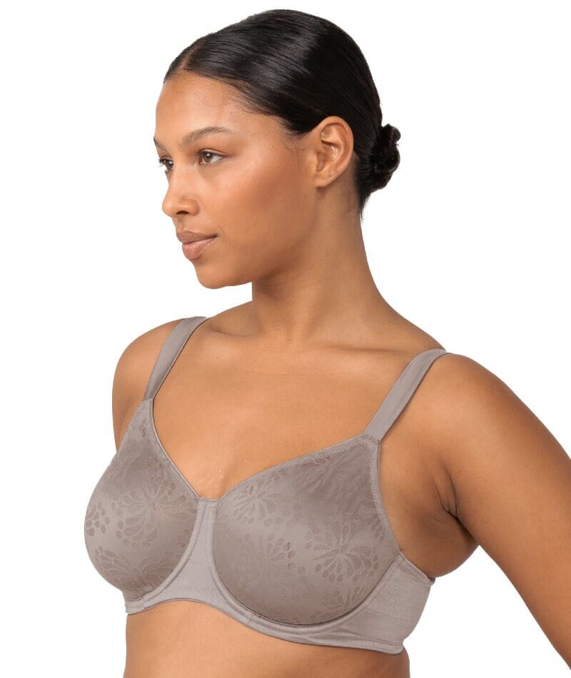 Asean Minimizer Non-Padded Wired Full Coverage Minimizer Bra - Beige