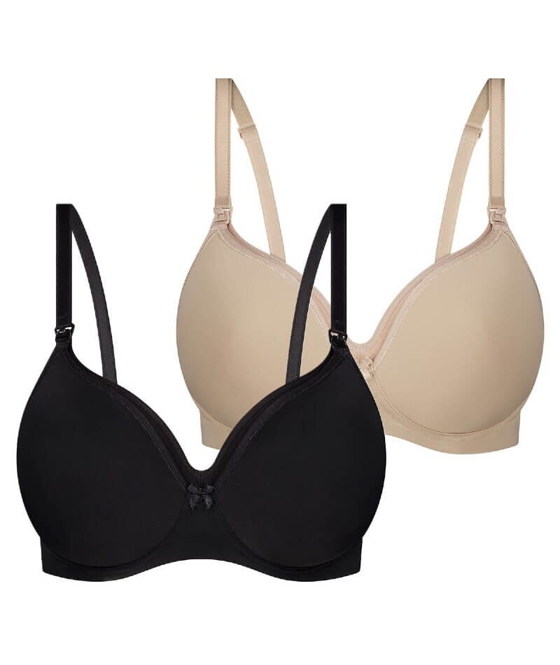 T-Shirt Bras 2 Pack Nude/white 36D