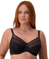 Triumph Sheer Underwired Bra - Black Bras