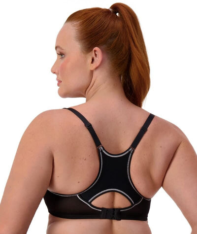 Triumph Triaction Racerback Sports Bra - Black Bras