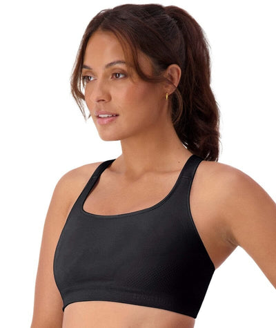 Triumph Triaction Ultra Seamfree Sports Bra - Black Bras