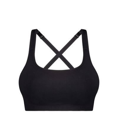 Triumph Triaction Ultra Seamfree Sports Bra - Black Bras