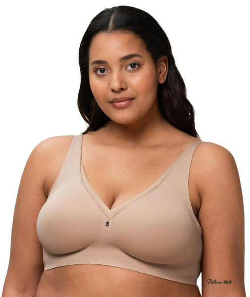 Womens Cotton Bra Firm Control Non Wired Non Padded Full Cup Plus Size  34C-52I
