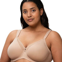 Buy Triumph Contouring Sensation Non Padded Wired Support Minimizer Bra -  Black online