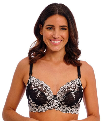 Wacoal Embrace Lace Underwired Bra - Black Bras