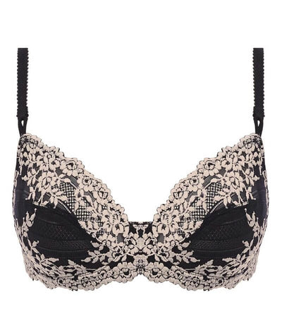 Wacoal Embrace Lace Underwired Bra - Black Bras