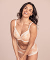 Wacoal Embrace Lace Underwired Bra - Naturally Nude/Ivory Bras