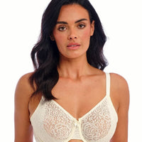 Wacoal Halo Lace Moulded Underwire Bra - Ivory