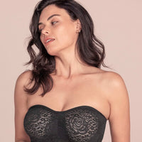 Wacoal Halo Lace Strapless Bra - Black