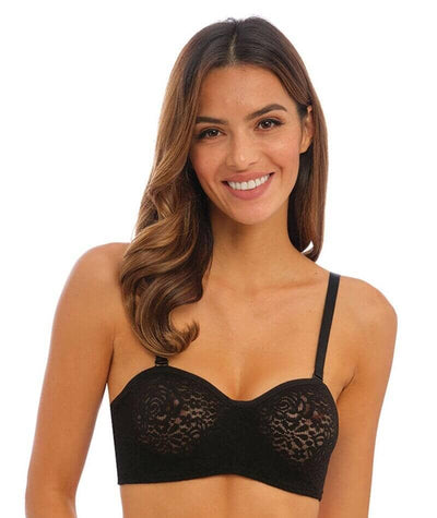 Wacoal Halo Lace Strapless Bra 2 Pack - Nude/Black Bras