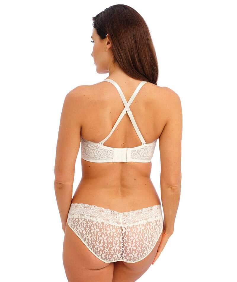 Lace Strapless Bra and Thong Set 