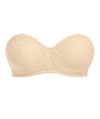 Wacoal Halo Lace Strapless Bra 2 Pack - Nude/Black Bras