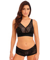 Wacoal Net Effects Bralette - Black Bras