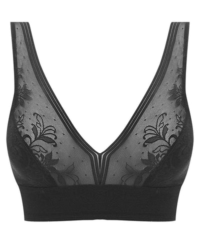 Wacoal Net Effects Bralette - Black Bras