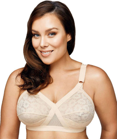 655 Cross Your Heart Lightly Lined Wirefree Bra Size 32B,