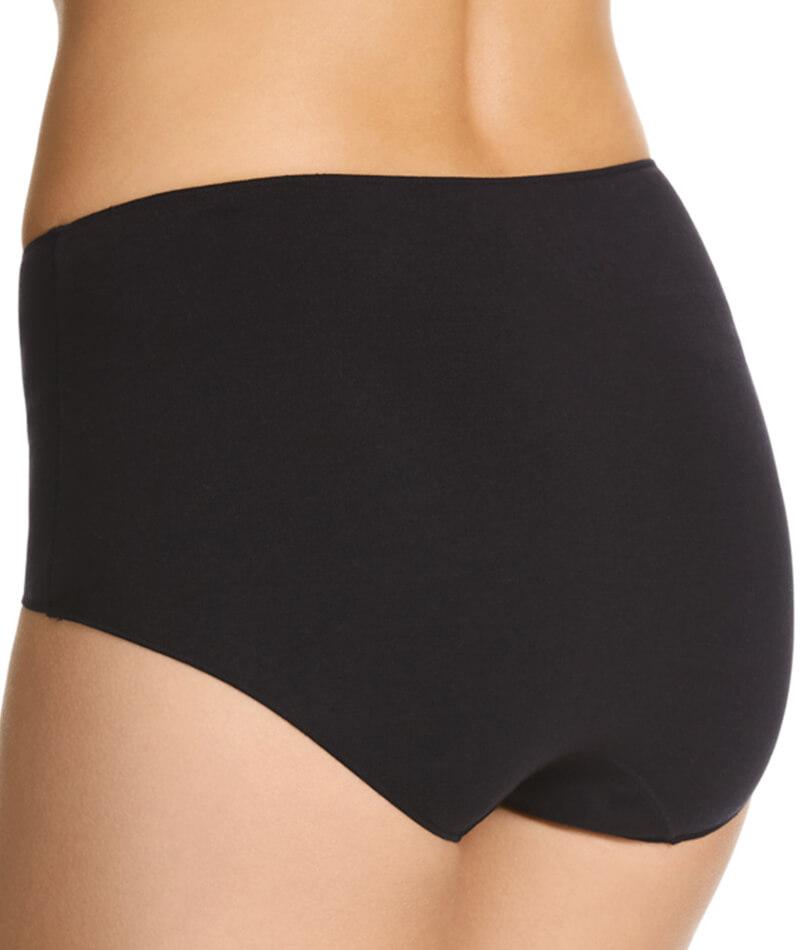Jockey No Panty Line Promise Naturals Full Brief WWKT Black Womens Underwear