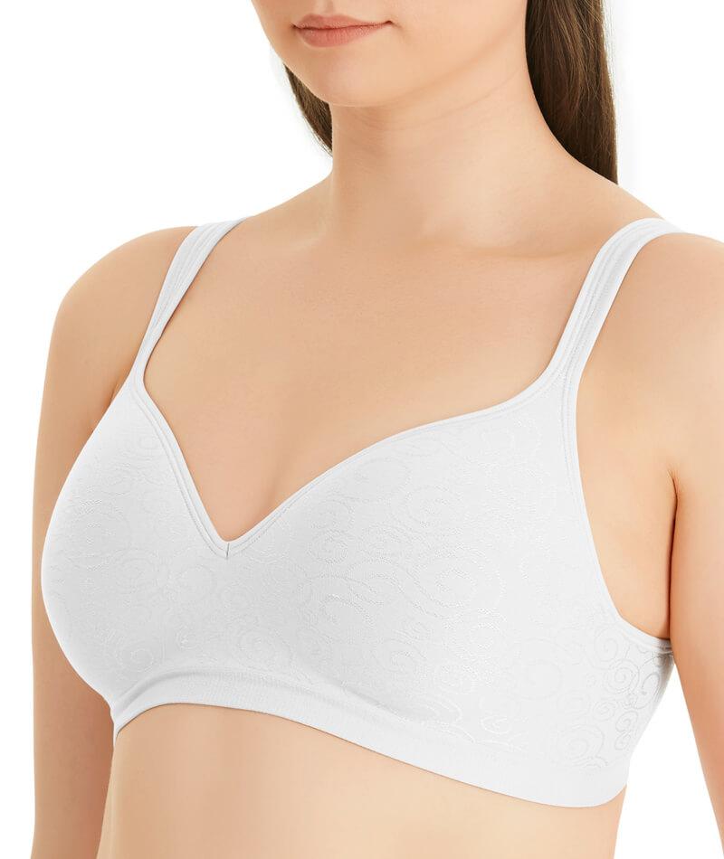 Playtex Women's Feel Good Support Coton Bio Full Coverage Bra, Blanc, 90C :  Buy Online at Best Price in KSA - Souq is now : Fashion