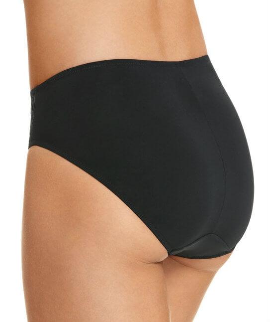 Buy Black Extra High Leg Microfibre Knickers 5 Pack from Next Luxembourg
