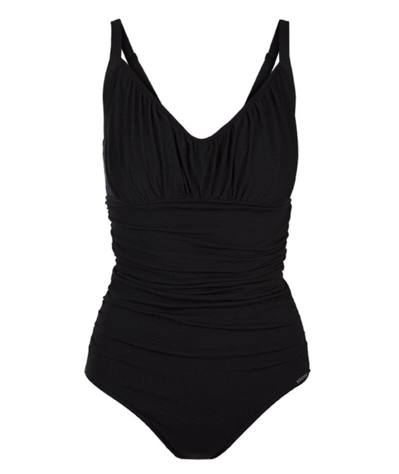 Capriosca Swimwear Honey Comb Underwire Tankini Swimsuit Top