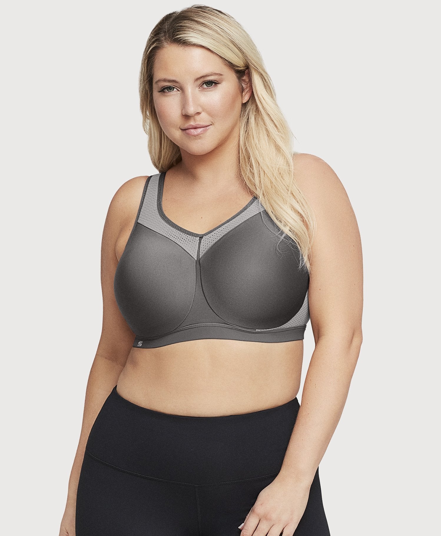 Ladies Sports Bra High Impact Front Fastening Plus Size Non Wired