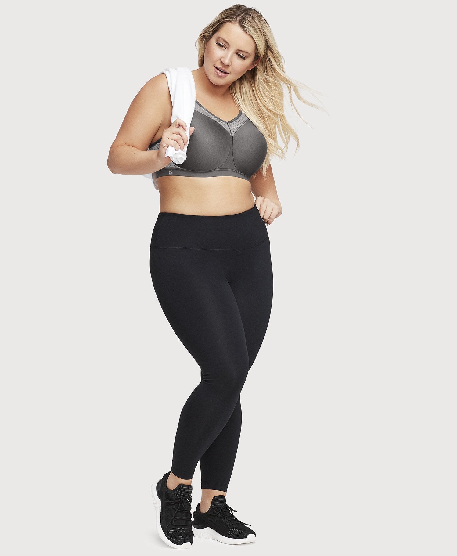 Curvy 2-piece Workout Outfit Fitness Outfit Athletic Apparel Sports Bra and  Leggings Plus-size Apparel Workout Wear Activewear -  Norway