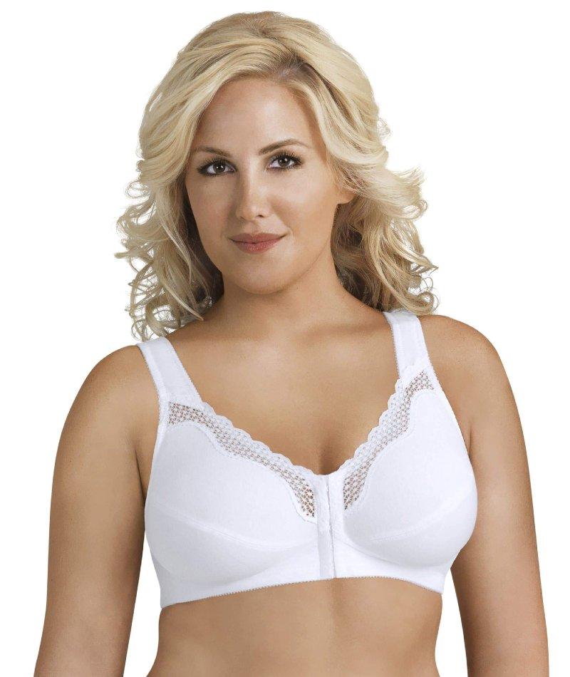 FULLY® Front Close Wirefree Posture Bra with Lace – Exquisite Form