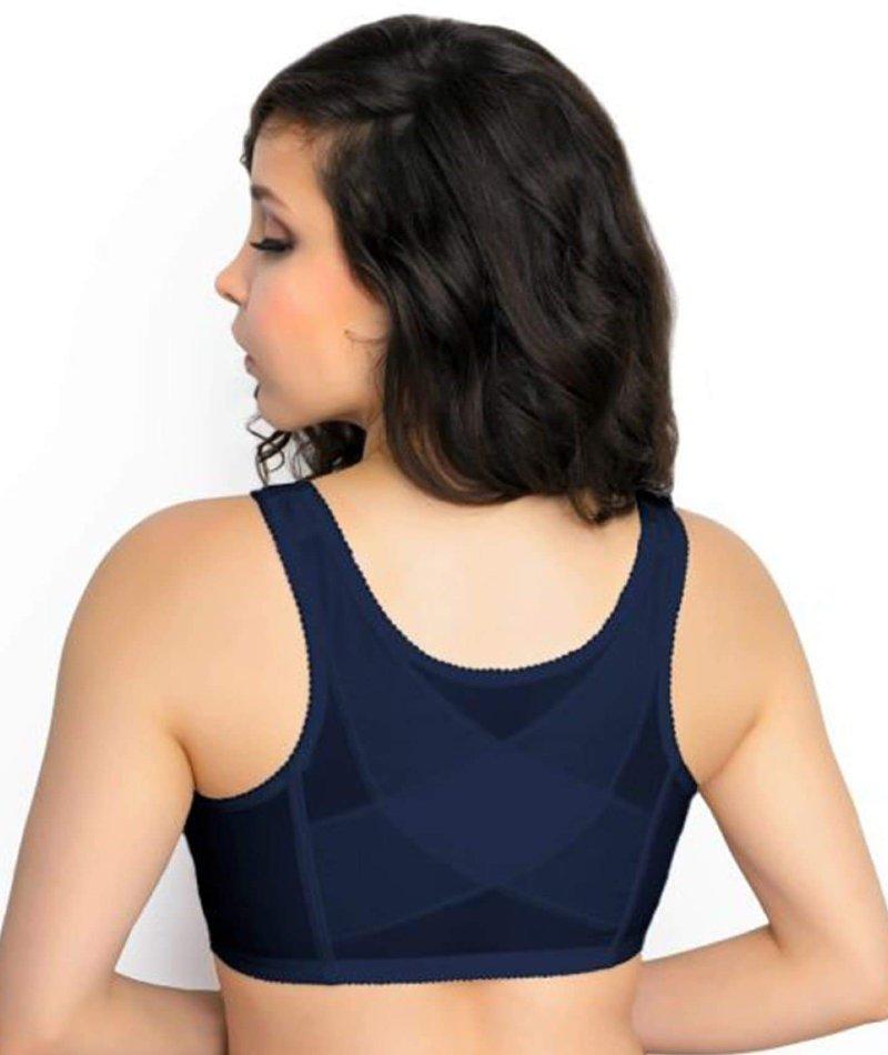 Navy Blue See Through Elastic Lace Tank Top Camisole -  Finland